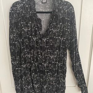 Reclaimed Vintage: Portrait Shirt